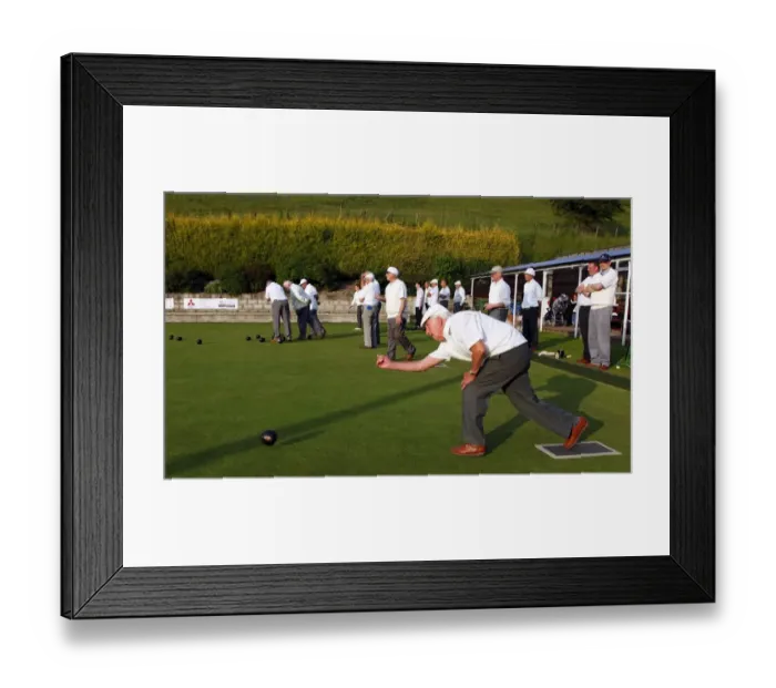 Framed Print : Local Bowlers Framed Print : Local Bowlers