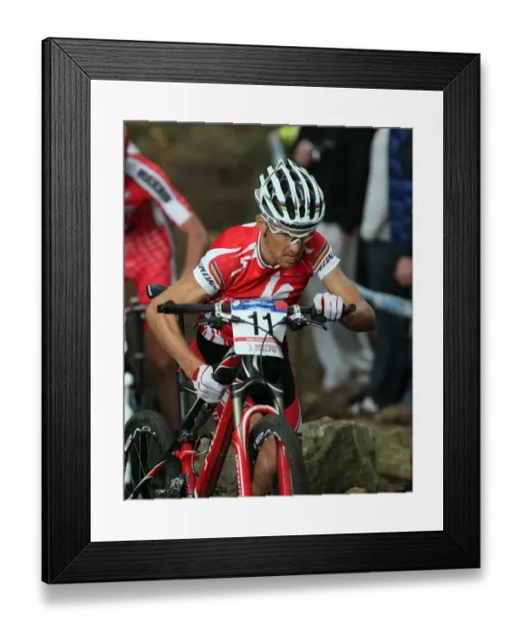 Framed Print : Christoph Sauser Framed Print : Christoph Sauser