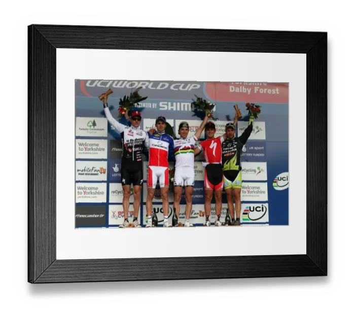 Framed Print : Winners Podium Framed Print : Winners Podium