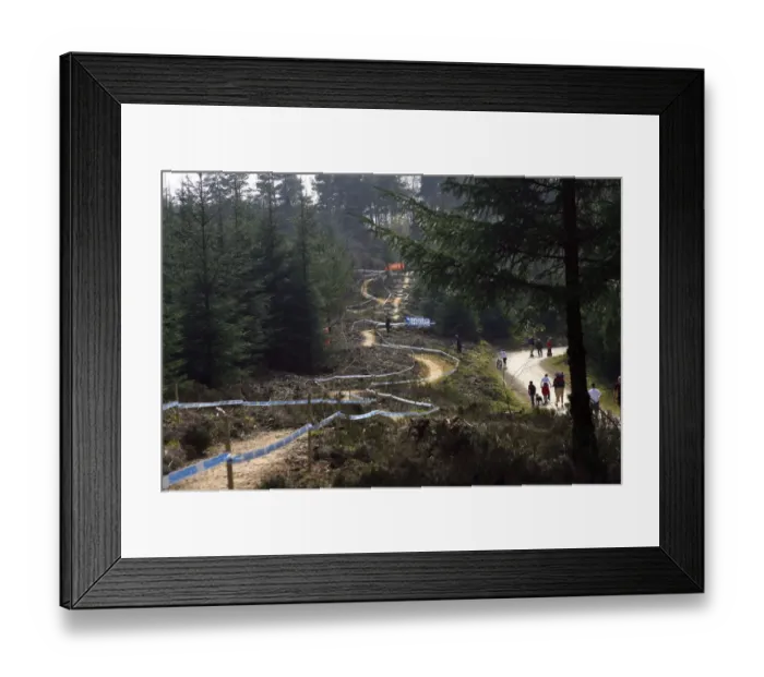 Framed Print : Part Of The World Cup Course