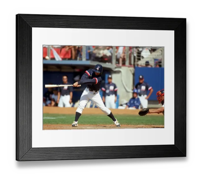 Framed Print : Olympic Baseball Framed Print : Olympic Baseball
