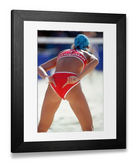 Framed Print : Olympic Beach Volleyball Framed Print : Olympic Beach Volleyball