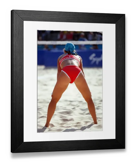 Framed Print : Olympic Beach Volleyball Framed Print : Olympic Beach Volleyball