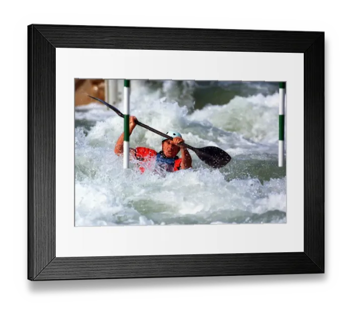 Framed Print : Olympic Canoeing Framed Print : Olympic Canoeing
