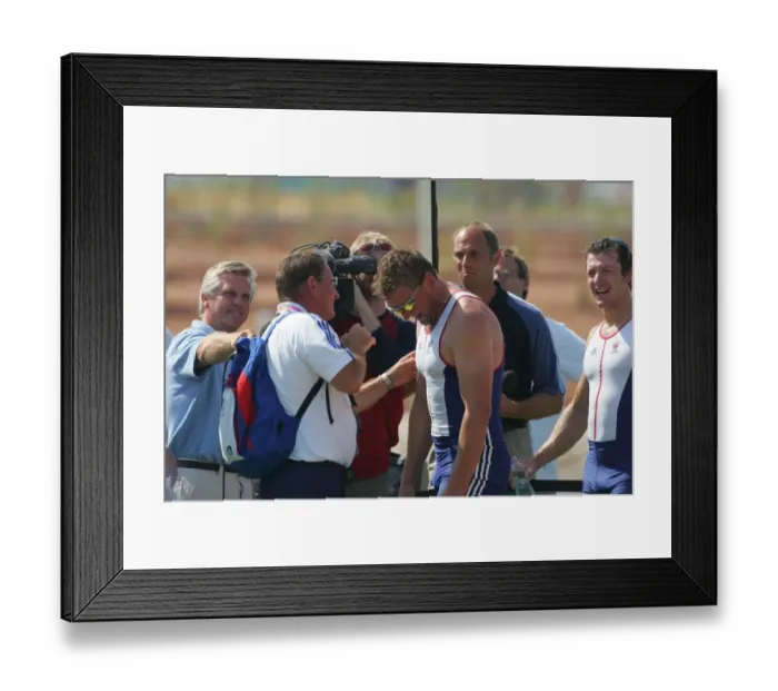 Framed Print : Matthew Pinsent & Sir Steve Redgrave Framed Print : Matthew Pinsent & Sir Steve Redgrave