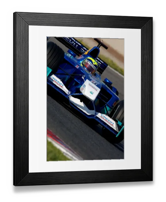 Framed Print : Nick Heidfeld Framed Print : Nick Heidfeld