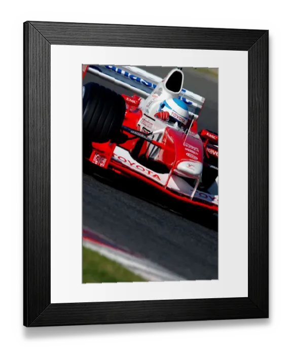 Framed Print : Mika Salo Toyota Racing Driver 26 May 2002 Date: 26 May 2002 Framed Print : Mika Salo Toyota Racing Driver 26 May 2002 Date: 26 May 2002