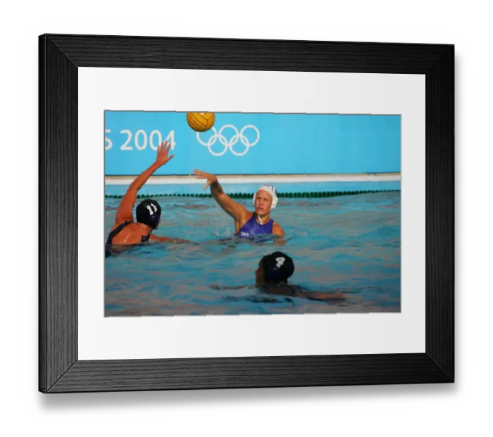 Framed Print : Olympic Water Polo