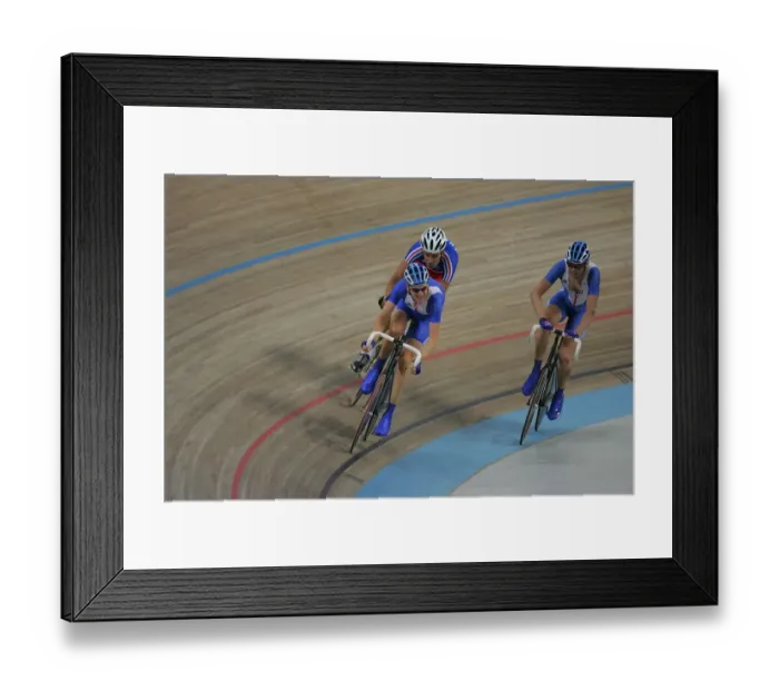 Framed Print : Rob Hayles & Bradley Wiggins
