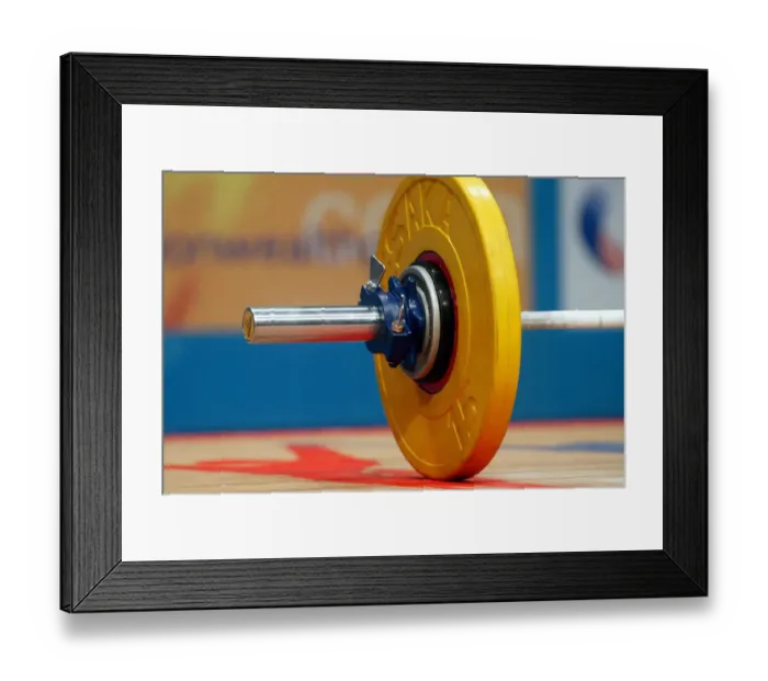 Framed Print : Weightlifting Framed Print : Weightlifting