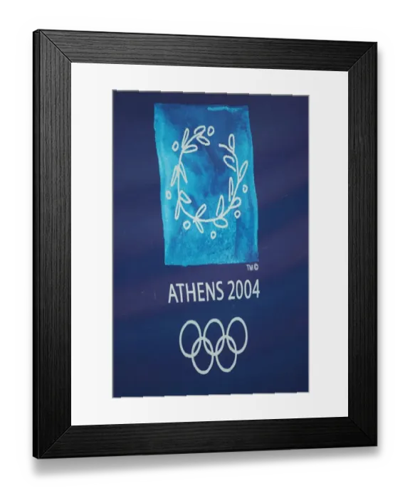 Framed Print : Athens 2004 Motif