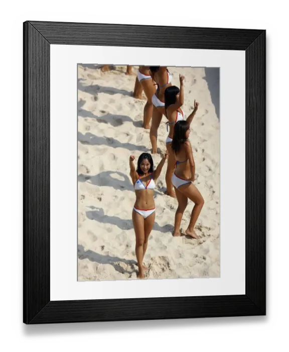 Framed Print : Cheer Leaders Framed Print : Cheer Leaders
