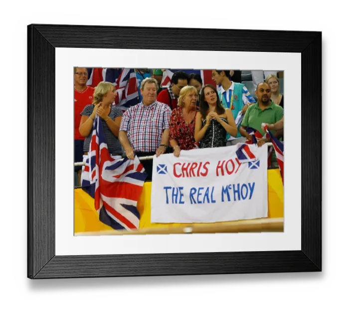 Framed Print : Chris Hoys Family