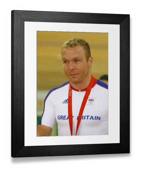 Framed Print : Chris Hoy Great Britain Mens Sprint Final Olympic Stadium Framed Print : Chris Hoy Great Britain Mens Sprint Final Olympic Stadium