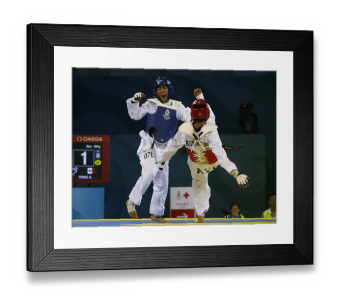 Framed Print : Rohullah Nikpai & Guillermo Perez