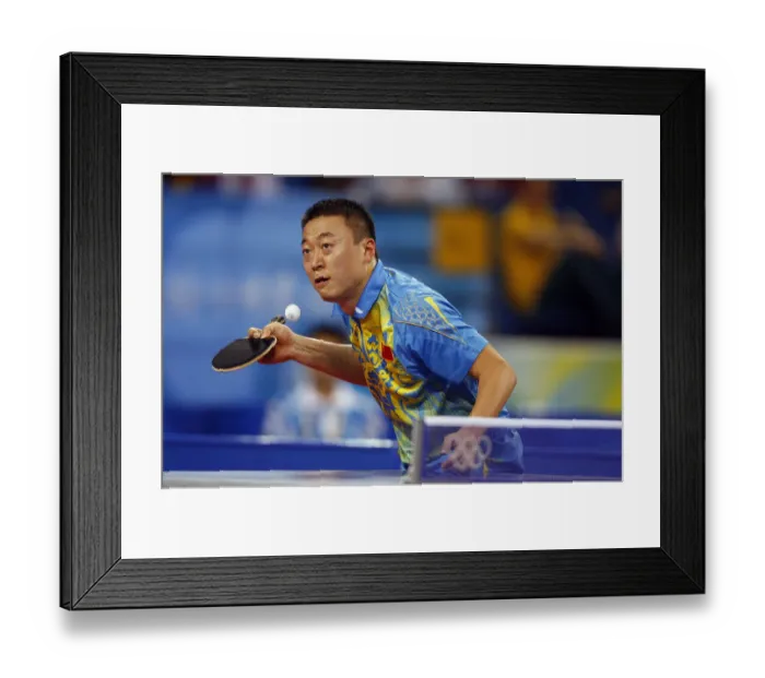 Framed Print : Ma Lin China Mens Table Tennis Olympic Stadium, Beijing, China 22 August 2008 Date