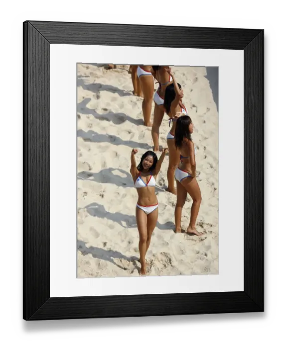 Framed Print : Cheer Leaders Framed Print : Cheer Leaders
