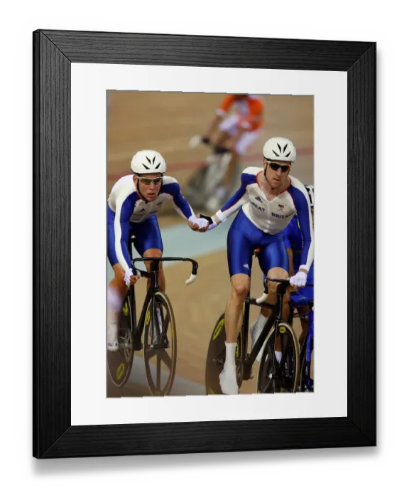 Framed Print : Bradley Wiggins & Mark Cavendish Framed Print : Bradley Wiggins & Mark Cavendish