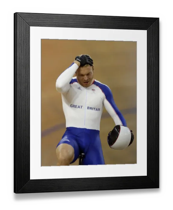 Framed Print : Chris Hoy Great Britain Mens Sprint Final Olympic Stadium Framed Print : Chris Hoy Great Britain Mens Sprint Final Olympic Stadium