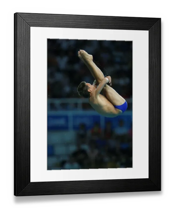 Framed Print : Tom Daily Great Britain Mens 10m Platform Preliminary Olympic Stadium Framed Print : Tom Daily Great Britain Mens 10m Platform Preliminary Olympic Stadium