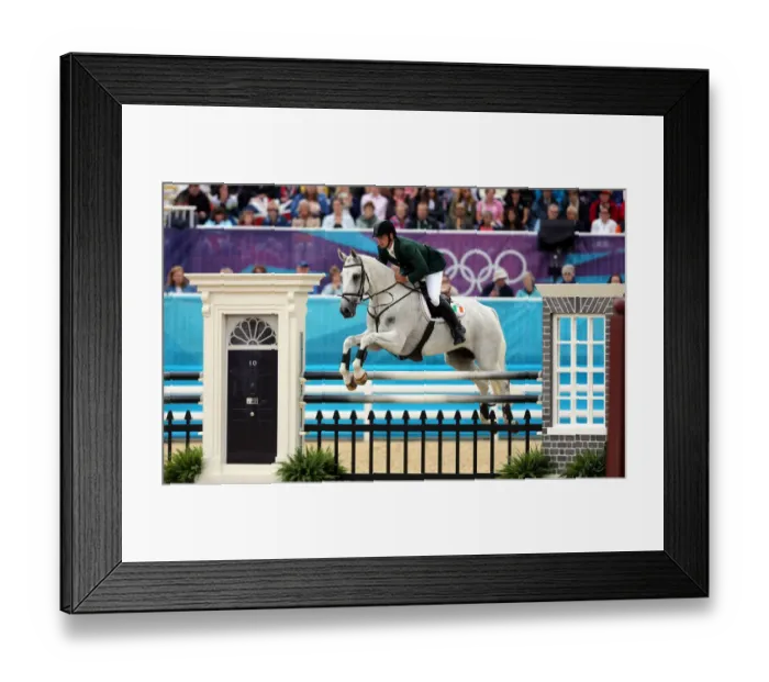 Framed Print : Mark Kyle Ireland London 2012 Olympic Games, Equestrian Framed Print : Mark Kyle Ireland London 2012 Olympic Games, Equestrian