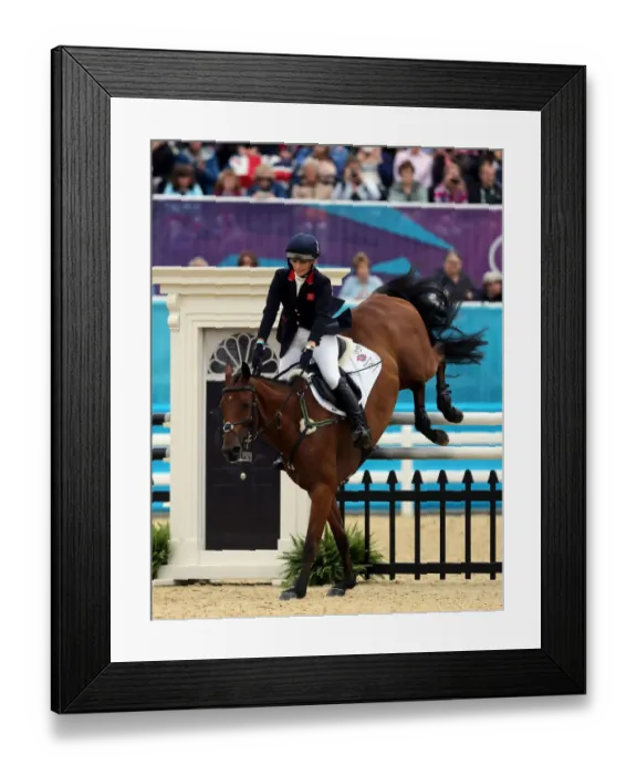 Framed Print : Zara Phillips Framed Print : Zara Phillips