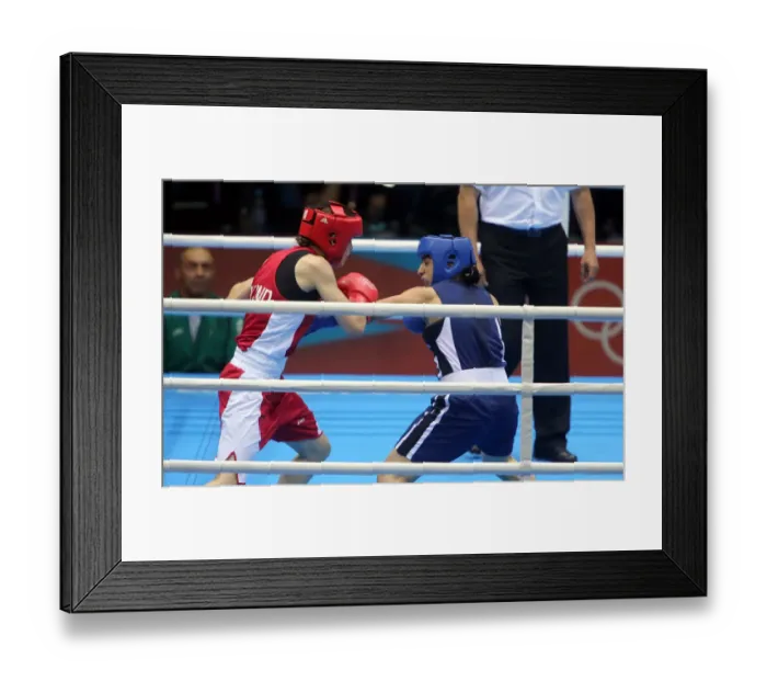 Framed Print : Katie Taylor V Mavzuna Chorieva Framed Print : Katie Taylor V Mavzuna Chorieva
