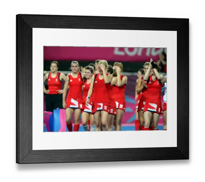 Framed Print : Great Britain Go Out At Semi Final Stage