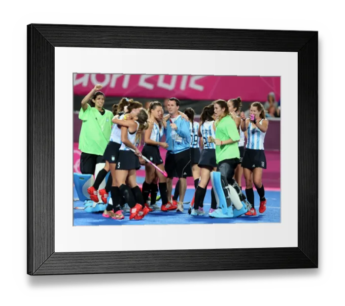 Framed Print : Argentina Go Through To The Gold Medal Match