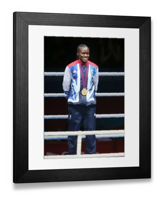 Framed Print : Nicola Adams Takes Gold Framed Print : Nicola Adams Takes Gold