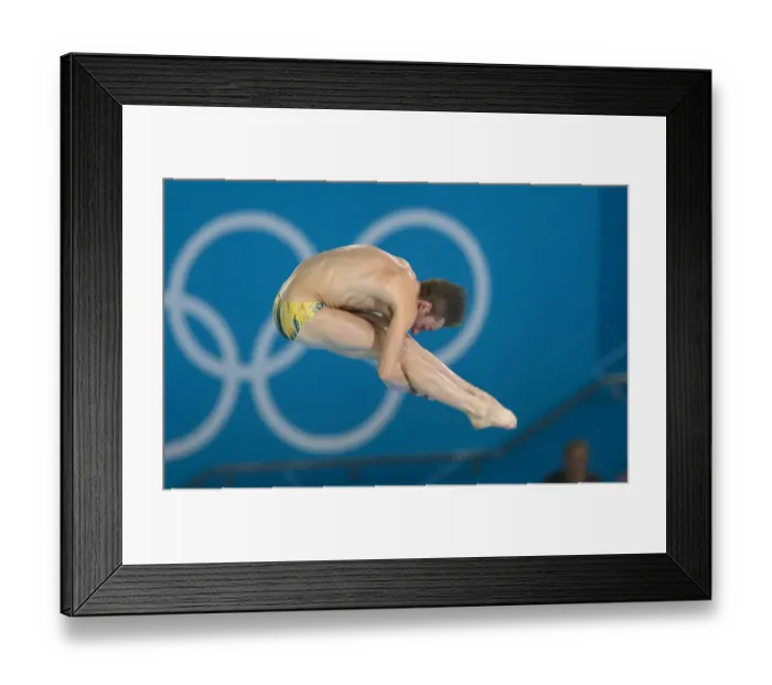 Framed Print : Matthew Mitcham Framed Print : Matthew Mitcham