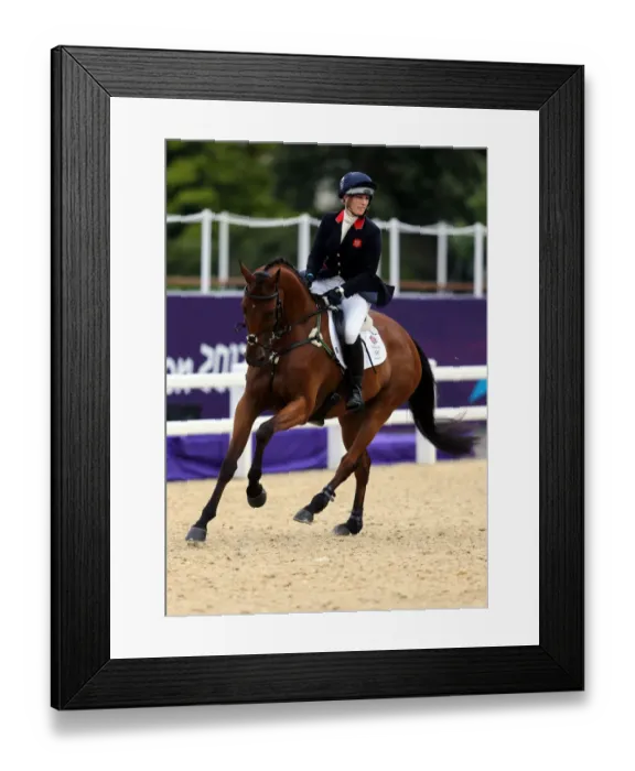 Framed Print : Zara Phillips Framed Print : Zara Phillips