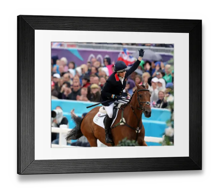 Framed Print : Zara Phillips Framed Print : Zara Phillips