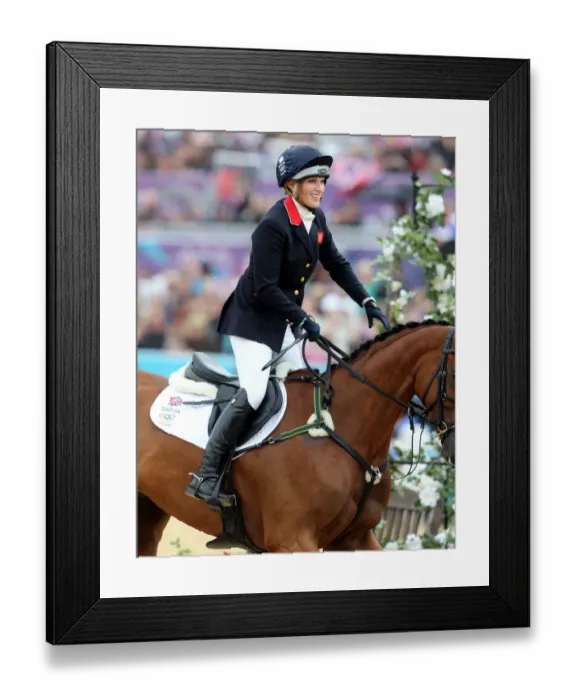 Framed Print : Zara Phillips Framed Print : Zara Phillips