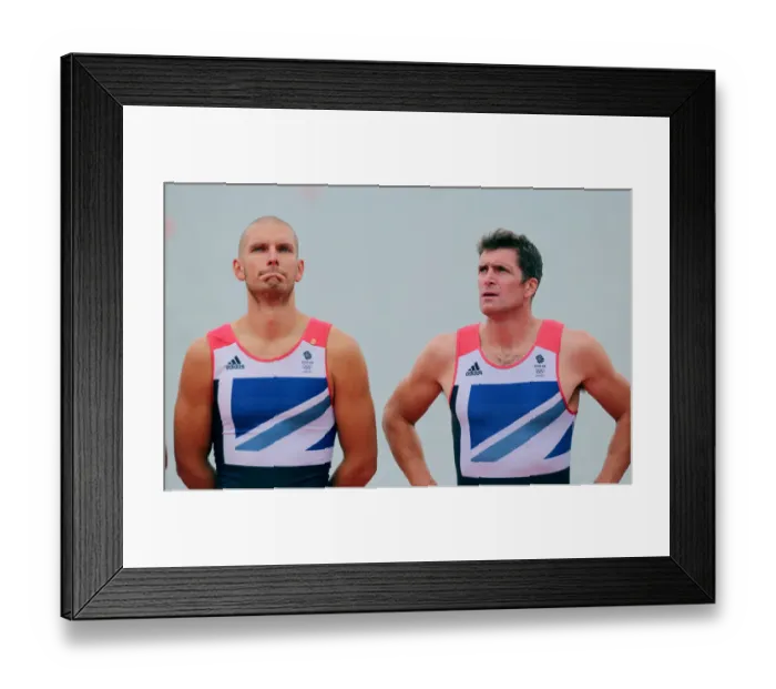 Framed Print : Greg Searle & Mohamed Sbihi Framed Print : Greg Searle & Mohamed Sbihi