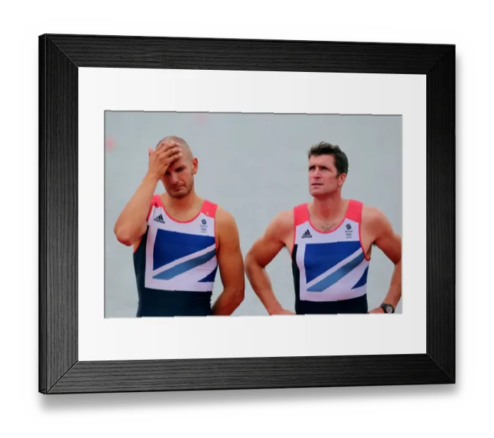 Framed Print : Greg Searle & Mohamed Sbihi Framed Print : Greg Searle & Mohamed Sbihi
