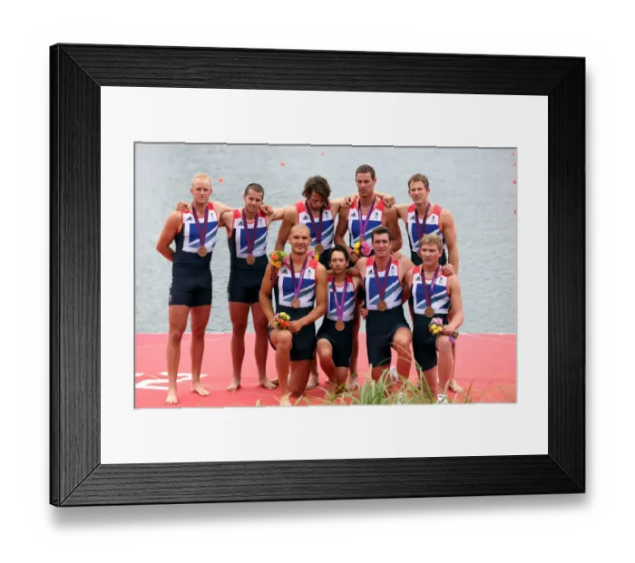 Framed Print : Alex Partridge, James Foad, Tom Ransley, Richard Egington, M