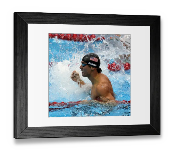 Framed Print : Nathan Adrian Framed Print : Nathan Adrian