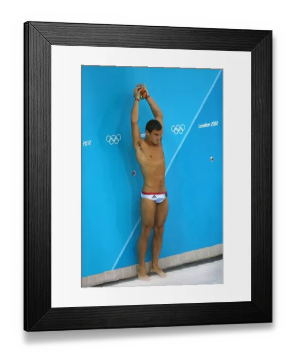 Framed Print : Tom Daley Great Britain London 2012 Olympic Games