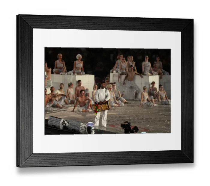 Framed Print : Artists Perform Framed Print : Artists Perform