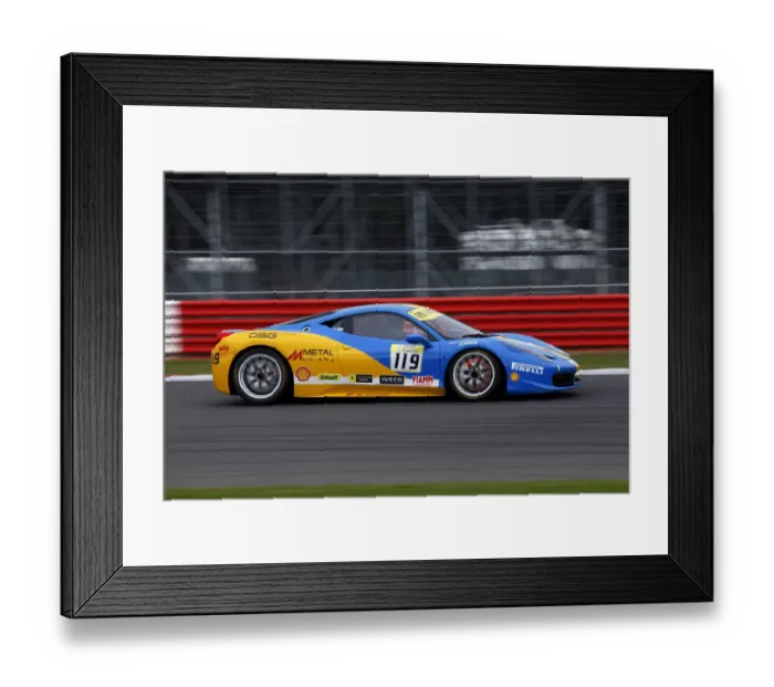 Framed Print : Andrii Lebed Ferrari 458