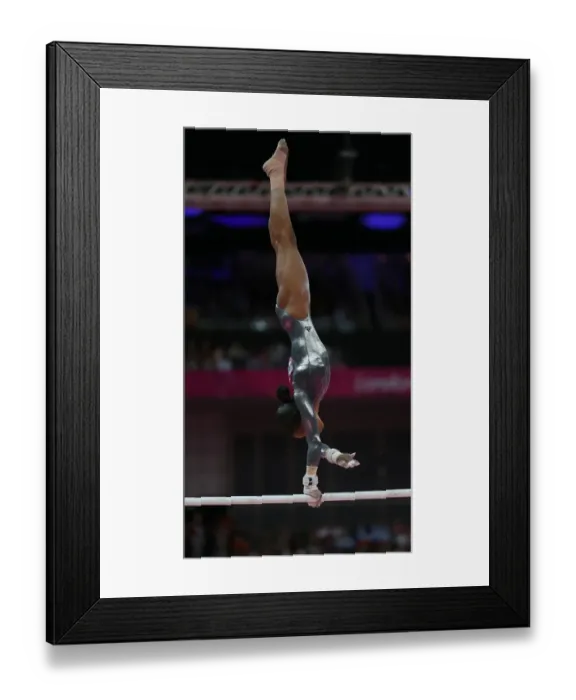 Framed Print : Gabrielle Douglas Framed Print : Gabrielle Douglas