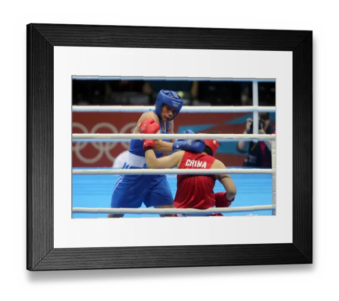Framed Print : Jinzi Li V Nadezda Torlopova