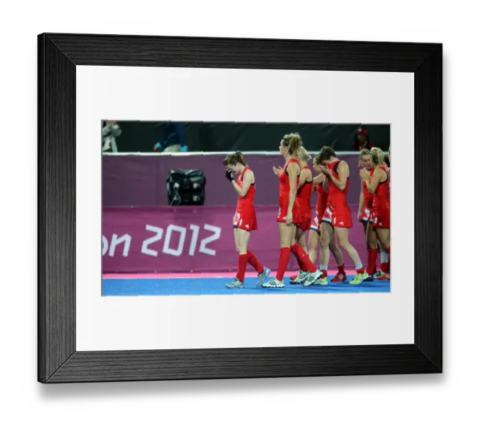 Framed Print : Great Britain Go Out At Semi Final Stage