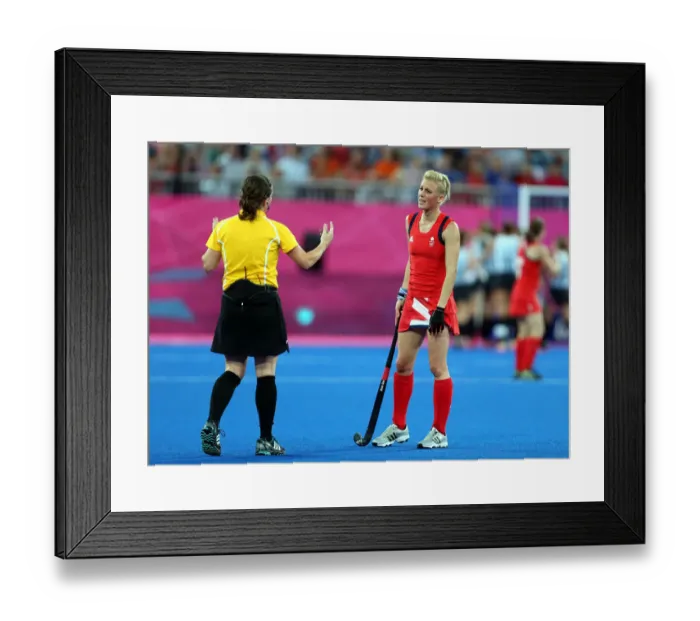 Framed Print : Lisa Roach & Alex Danson