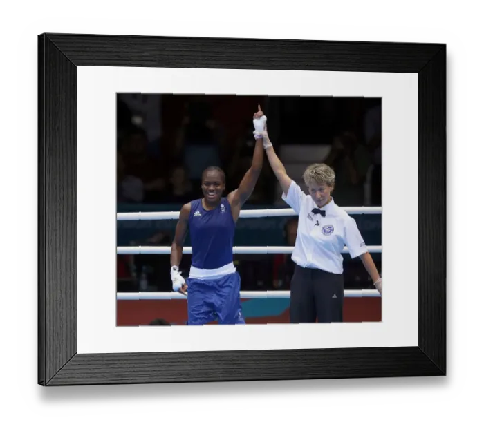 Framed Print : Nicola Adams Takes Gold Framed Print : Nicola Adams Takes Gold