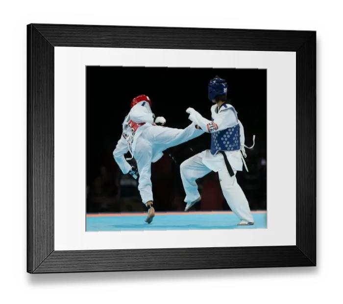 Framed Print : Jade Jones V Mayu Hamada Framed Print : Jade Jones V Mayu Hamada