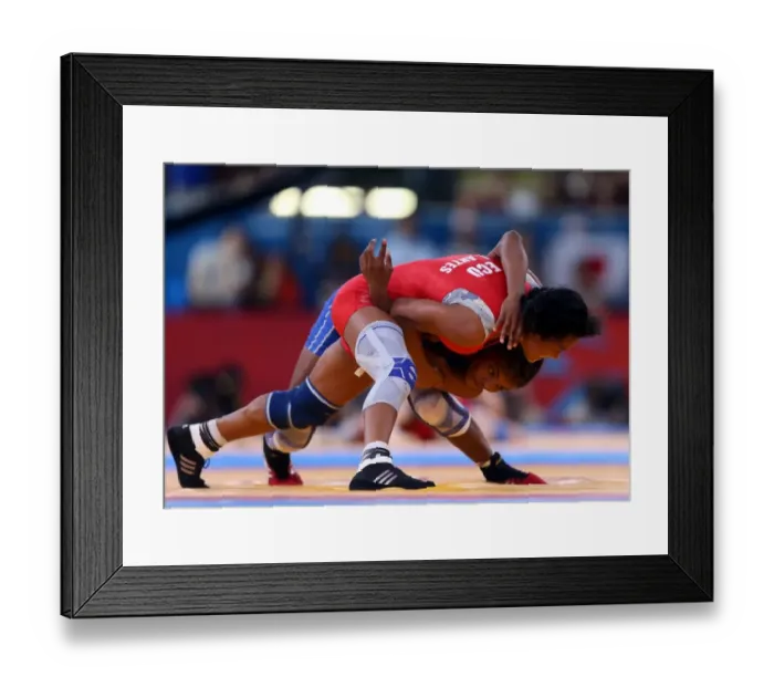 Framed Print : Lissette Alexandra Antes Castillo V Jacky Renteria Castillo