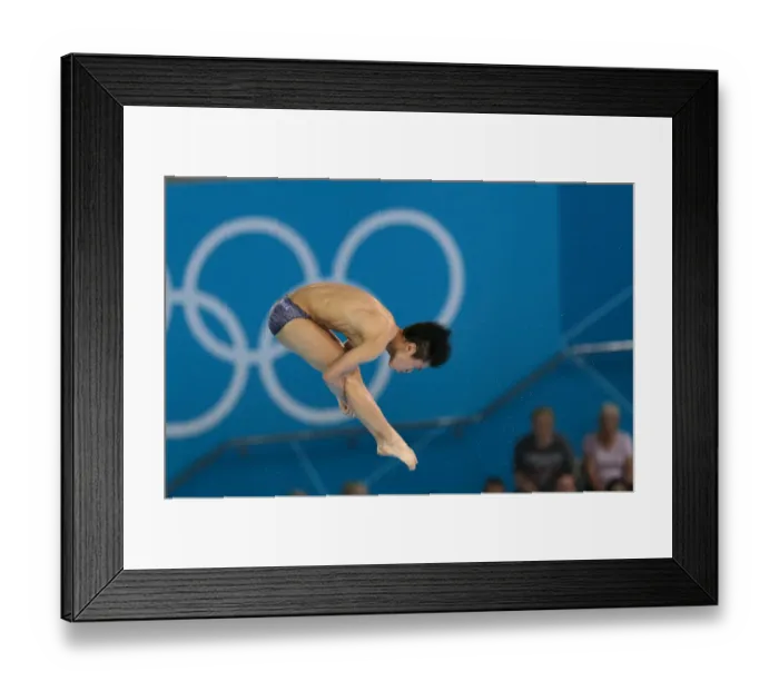 Framed Print : Jiho Parks Korea London 2012 Olympic Games, Diving Framed Print : Jiho Parks Korea London 2012 Olympic Games, Diving