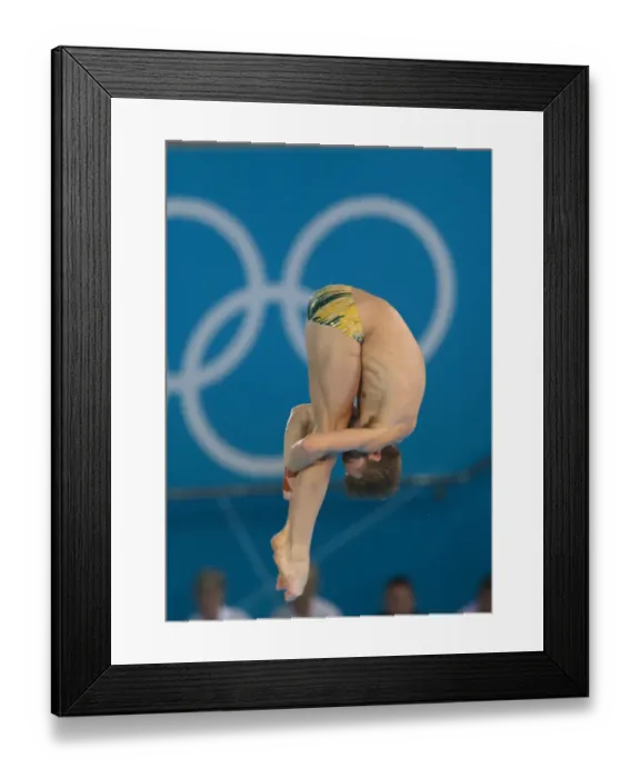 Framed Print : Matthew Mitcham Framed Print : Matthew Mitcham